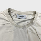 Fear of God Essentials T Shirt Mens XL Gray Rubberized Logo Short Sleeve Tee