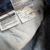 Levi's 550 Jeans Mens 33x32 Blue Relaxed Fit Straight Leg Medium Wash Baggy Denim Pants