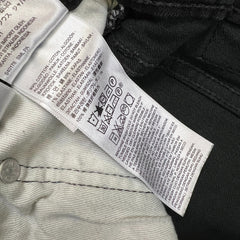 Levi's 511 Jeans Mens 34x34 Black Slim Fit Mid Rise Dark Wash Stretch Denim Pants