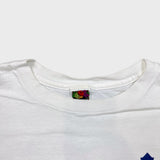 Vintage 90s Toronto Maple Leafs T Shirt Mens XL White Go Leafs Go Ford Bell Hockey Tee