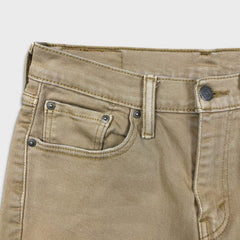 Levi's 511 Jeans Mens 30x32 Beige Slim Fit Mid Rise Stretch Khaki Denim Pants