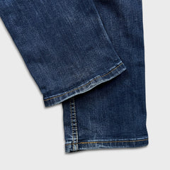 Levi's 511 Jeans Mens 32x32 Blue Slim Fit Mid Rise Dark Wash Stretch Denim Pants