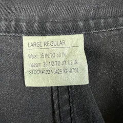 Vintage Y2K Rothco BDU Pants Mens Black 36x30 Army Military Cargo Tactical Utility