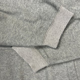 Vintage 90s Gap Fleece Mens Large Gray Spell Out Outdoor Jacket