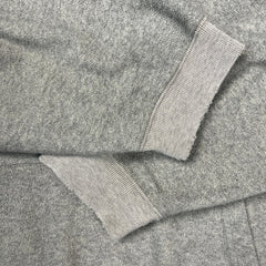 Vintage 90s Gap Fleece Mens Large Gray Spell Out Outdoor Jacket