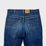 Vintage 90s Levi's 619 Jeans Mens 34x29 Blue Dark Wash Orange Tab Faded Denim Pants