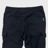 Projek Raw Pants Mens Large Black Taper Leg Cargo Utility Casual Trousers