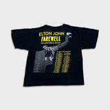 2018 Elton John Farewell Yellow Brick Road Tour T Shirt Mens Medium Black Tee