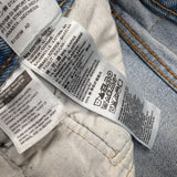 Levi's 501 Jeans Mens 31x32 Blue Original Fit Straight Leg Light Wash Denim Pants