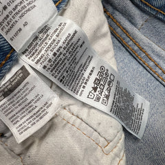 Levi's 501 Jeans Mens 31x32 Blue Original Fit Straight Leg Light Wash Denim Pants
