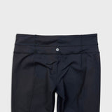 Lululemon Skinny Groove Pant *Full-On Luon Womens Size 8 Black Yoga Leggings