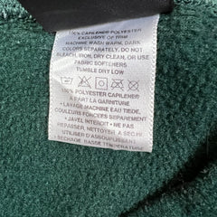 Vintage 90s Patagonia Capilene Fleece Mens Large Green Button Up Jacket