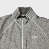 The North Face Fleece Mens XL Gray Full Zip Outdoor Jacket