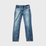Levi's 511 Jeans Mens 34x32 Blue Slim Fit Straight Leg Stretch Light Wash Denim Pants