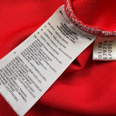 Vintage 2009 Adidas Toronto FC Track Top Mens Small Red 1/4 Zip Sweatshirt