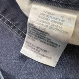 Dickies Pants Mens 36x32 Blue Faded Wash Carpenter Hammerloop Workwear Canvas Pants