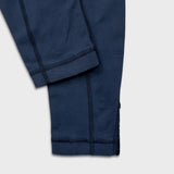 Lululemon Practice Daily Pants Womens Size 2 Blue Mid Rise Yoga Leggings Tights