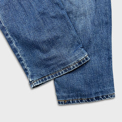 Levi's 511 Jeans Mens 36x30 Blue Slim Fit Mid Rise Medium Wash Faded Denim Pants
