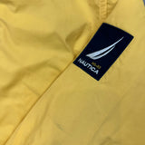 Nautica Jacket Mens Large Yellow NS-83 Full Zip Bomber Outdoor Coat