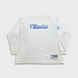 Vintage 90s Nike Carolina Tar Heel University Shirt Mens 2XL White NCAA Long Sleeve