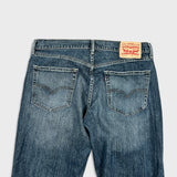 Levi's 559 Jeans Mens 34x32 Blue Relaxed Straight Fit Dark Wash Denim Pants