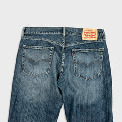 Levi's 559 Jeans Mens 34x32 Blue Relaxed Straight Fit Dark Wash Denim Pants