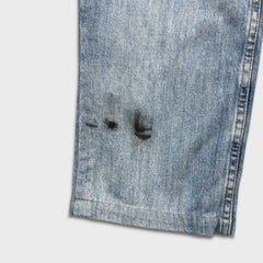 Vintage Tommy Hilfiger Jeans Mens 29x32 Blue Straight Light Wash Denim 90s Pants