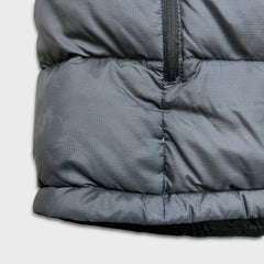 The North Face 96' Retro Nuptse Vest Mens Medium Gray 700 Fill Down Puffer Jacket