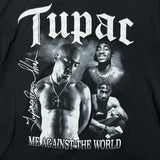 Tupac Shakur T Shirt Mens Large Black Me Against The World Graphic Rap Tee