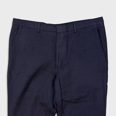 Hugo Boss AG Dieselstrasse Dress Pants Mens 33x28 Blue Extra Slim Trousers