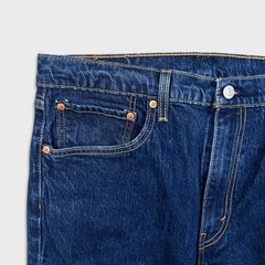 Levi's 516 Jeans Mens 34x31 Blue Slim Straight Leg Stretch Medium Wash Denim Pants