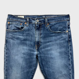 Levi's 512 Jeans Mens 34x32 Blue Slim Taper Leg Medium Wash Mid Rise Stretch Denim Pants