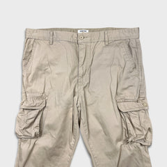 Levi's Pants Mens 40x32 Beige Signature Gold Utility Straight Leg Casual Cargo
