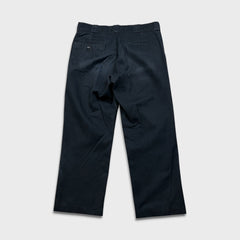Dickies 874 Pants Mens 34x27 Black Original Fit Workwear Casual Chino Trousers