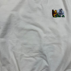 Vintage 90s Disney Winnie The Pooh Mens Large White Castle Sweatshirt