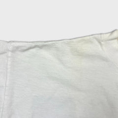 Vintage 90s Atlas World Earth T Shirt Mens XL White Short Sleeve Tultex Tee