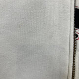 Vintage Y2K Quiksilver Hoodie Mens Small White Full Zip Surf Skater Hooded Sweater