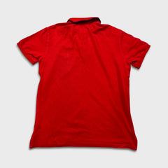Polo Ralph Lauren Shirt Mens Medium Red Big Pony Casual Preppy Short Sleeve Tee