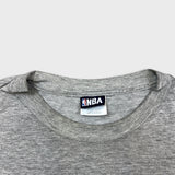 Vintage 1999 NBA Finals T Shirt Mens Large Gray Basketball Sports Graphic Tee