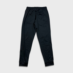 Nike Sportswear Track Pants Mens Large Black Swoosh Taper Leg Athletic Jogger
