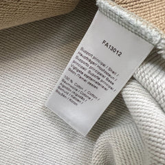 Lacoste Sweatshirt Mens Medium Gray Classic Fit Color Block Pullover Crewneck