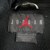 Nike Air Jordan Brand Hoodie Mens Medium Black Jumpman Pullover Hooded Sweater