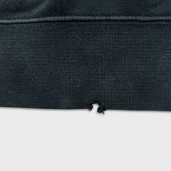 Nike Sportswear Sweatshirt Mens Medium Black Swoosh Pullover Crewneck