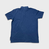 Vintage 90s Polo Ralph Lauren Shirt Mens XL Blue Preppy Pony Casual Short Sleeve