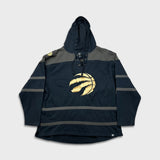 '47 Toronto Raptors Hoodie Mens 2XL Black Color Pop Pullover NBA Basketball