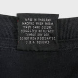 Vintage 90s 3D Emblem Truckers Only T Shirt Mens Large Black Drivin Life Away Tee