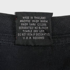 Vintage 90s 3D Emblem Truckers Only T Shirt Mens Large Black Drivin Life Away Tee