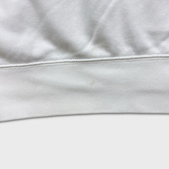 Nike Sportswear Hoodie Mens XL White Swoosh Fleece Pullover Hooded Sweatshirt
