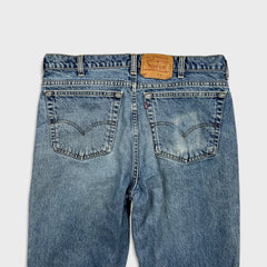 Vintage 90s Levi's 516 Jeans Mens 36x30 Blue Slim Fit Straight Leg  Light Wash Denim Pants