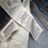 Levi's 505 Jeans Mens 34x30 Blue Regular Fit Straight Leg Dark Wash Faded Denim Pants